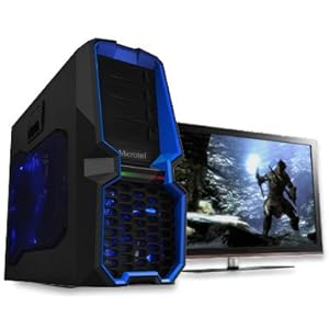 Microtel Computer® AMTI9093 Liquid Cooling Gaming Computer with Intel I7 2700K 3.5GHz, 12GB DDR3 1333Mhz, 1TB Hard Drive, 24X DVDRW, Radeon HD 6950 2GB GDDR5, 700Watt PS, Z68 Chipset, Microsoft Windows 7 Home Premium Full Version CD - 64 bit + WiFi