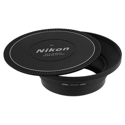Fotodiox Pro. Filter Adapter (145mm) for AF-S NIKKOR 14-24mm f/2.8G ED Nikon Lens. (Filter Adapter + Lens Cap Only)