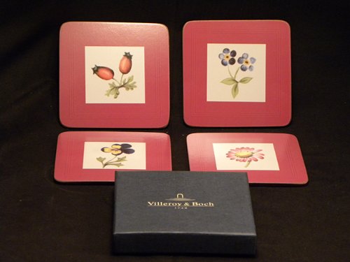 Villeroy & Boch Petite Fleur Cork Untersetzer, Set 4tlg. Preisvergleich