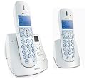 Philips CD4452S/24 Schnurloses DECT-Telefon mit Anrufbeantworter EU