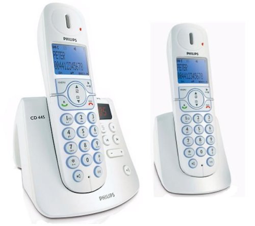 Philips - CD4452S - T�l�phone sans fil - DECT/GAP + 1 combin�(s) suppl�mentaire(s)