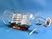 HMS Victory Wooden Royal Navy Model Authentic Model Ship in a Bottle Battle of Trafal...