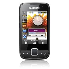Samsung S5600 Handy (Touchscreen, 3-MP Kamera, MP3-Player, Bluetooth, HSDPA) absolut-black