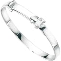 Train Bangle In Silver By D For Diamond