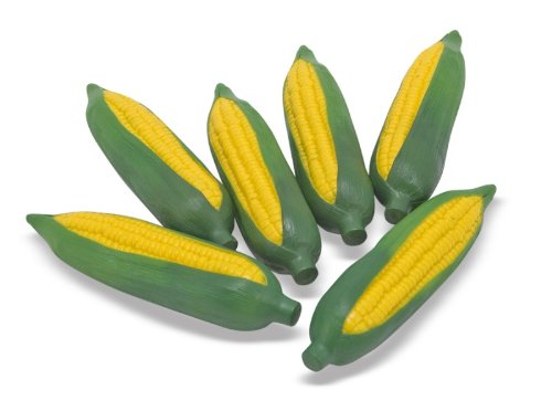 Corn on the Cob Bundle Toy Food by Melissa and Doug (Set of 6)