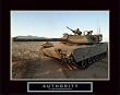 Authority - Tank, Motivational Poster