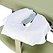 Huini Disposable Headrest Covers Soft Face Cradle Covers Non-Sticking for Massage Tables & Chairs 100 count