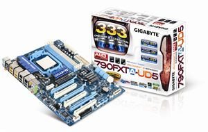 Gigabyte Mainboard GA-790FXTA-UD5 (AM3 790FX, DDR3, ATX) Preisvergleich