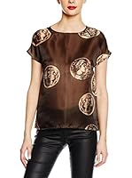 Dolce & Gabbana Blusa Seda (Marrón)