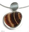Agate pendant necklace, 'Dreamer' Agate pendant necklace, 'Dreamer'