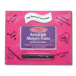 Melissa & Doug Pink Autograph Memory Frame