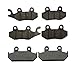 2007-2011 Suzuki AN400 Burgman 400 Kevlar Carbon Front & Rear Brake Pads