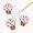 12 Piece Cupcake Jewels Notepad Party Favor Set Image #1