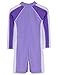 SunBusters Girls UPF 50+ Sun Protective Long Sleeve Sunsuit