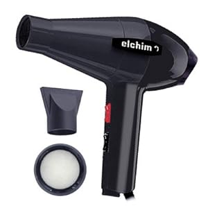 Elchim 2001 Professional Hair Dryer (Elchim Classic)-Black