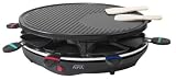 Traditional RACLETTE GRILL 8 Persons 1200 WATTS RC-1200.1