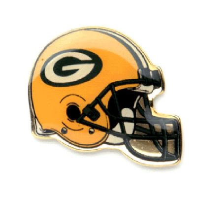 GREEN BAY PACKERS OFFICIAL LOGO HELMET LAPEL PIN