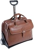 Review Siamod  / Siamod Carugetto Leather Detachable-Wheeled Laptop Case Laptop Cases