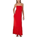 Xhilaration® Juniors Smocked Back Maxi Dress - Company Red&nbsp;
