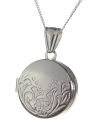 Classical 925 Sterling Silver Women Locket - 29mm*21mm, 6 Grams
