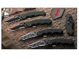 Columbia River Knife & Tool Crawford Triumph Folding Knife Black Plain Tanto OutBurst Assisted Opening 3.5 Green G10