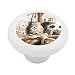Native American Indian Pottery Decorative High Gloss Ceramic Drawer Knob
