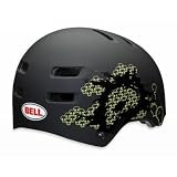 Bell 2009 Faction BMX/Skate Helmet - Matte Black Skulls