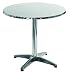Custom Dining Tables | Outdoor Dining Tables - Euro Style Aluminum Dining Table Allan Indoor/Outdoor Table (Style: 27.5 Inches Round Aluminum Table)