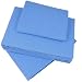 Flannelette Pillow Cases - Pair (Blue) Image