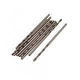 uxcell ツイストドリルビット　ドリル刃　ストレートシャンク　HSS-CO　1.2mm x 18mm　10本入り