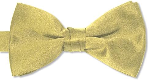 Antique Gold Satin Boys 2" Bow Tie