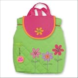 Stephen Joseph NEW Quilted Flower Backpack