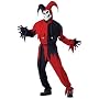Evil Jester Adult Costume with Mask! (Gloves not included)