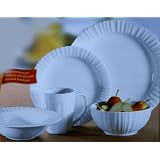 Corningware French White 20 Piece Dinnerware Set by