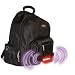 iSafe Built-in Alarm Collegiate 15" Laptop Backpack, Black