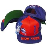 NFL NEW YORK GIANTS OLD SCHOOL SNAP BACK FLAT BILL HAT