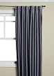 Elegance Faux Silk 55 by 84-Inch Lined Pole Top Panel, Slate Blue