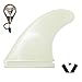 DORSAL Surfboard Fins Thruster 3 Set Future Compatible Natural Medium Glass Filled Nylon with Flexcore