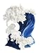 Kozyndan Uprising Vinyl Figure and Bookend - Deep Blue Edition_s-3