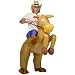 Galoppieren Sie zu Ihrer n�chsten Kost�mparty in diesem urkomischen Cowboy-auf-Pferd-Kost�m.Wenn Sie 
auffallen m�chten, dann ist dieses Kost�m unverzichtbar f�r jeden Partyg�nger.Dieses aufblasbare 
Kost�m mit Cowboy und Pferd ist eine lustige und sehr einfache Variante der Verkleidung.Ziehen Sie 
einfach das Kost�m an und bet�tigen Sie den Schalter am G�rtel, um den Ventilator 
anzuschalten.Sobald der Rei�verschluss geschlossen ist, bl�st sich das Kost�m innerhalb von Sekunden 
auf. Das aufblasbare Kost�m wird komplett mit Cowboyhut geliefert.Das Kost�m mit Pferd und Cowboy 
ist f�r all die gedacht, die keine z�ndende Idee f�r die n�chste Kost�mparty haben.... also yeee 
haaa, geben Sie dem aufblasbaren Gaul die Sporen!