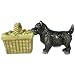 Wizard of Oz Toto and Basket Magnetic Salt & Pepper Shakers