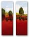 Paisaje VII-VIII Set by Ivan Reyes 12"x36" Art Print Poster Latin