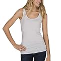Mossimo Supply Co. Juniors Value Racerback Cami - Silver Foil