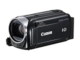 Canon Legria HF R406 Full-HD Camcorder (3,2 Megapixel, 32-fach opt. Zoom, 7,5 cm (3 Zoll) Touchscreen, bildstabilisiert, USB) schwarz