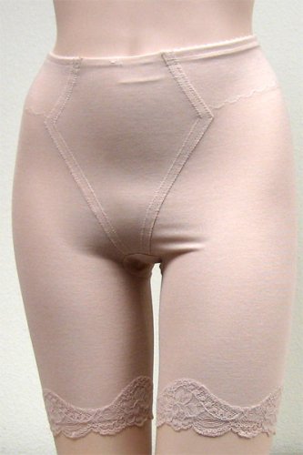 Venus COTTON Lace TRIM LONG LEG Corset Shaper #1986 S