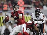 Bears Falcons Football: Atlanta, GA - Matt Ryan Photographic Poster Print by John Amis, 24x18