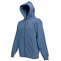 Fruit of the Loom Zip Hooded Sweatshirt - 9 Colours