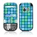 Dots Blue Design Protective Skin Decal Sticker for Palm Centro Cell Phone