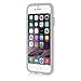 Incipio iPhone 6 Dualpro Shine Hard-Shell Case with Silicone Core - Retail Packaging - White/Gray