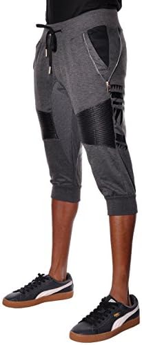 Royal Seven Hip Hop Tribal Slit Stretch Jogger Shorts Medium